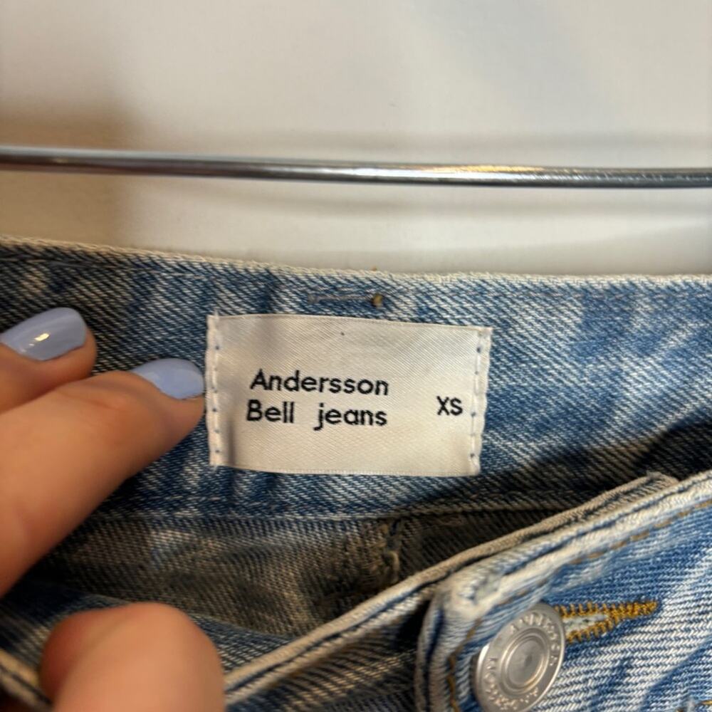 Andersson Bell Split Hem Flare Jeans - image 4